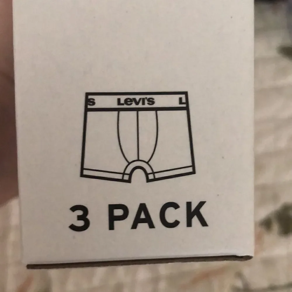 LEVI’S Small pack of 3 multicolored boxer briefs
